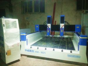 开封龙亭区HW1825双头重型石材雕刻机